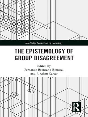 cover image of The Epistemology of Group Disagreement